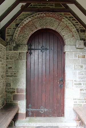 East Worlington - The Norman Doorway